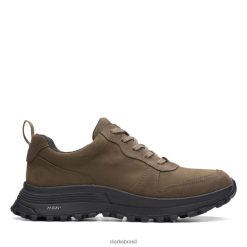 Clarks mulheres atl trek free impermeável cáqui nobuck cáqui nobuck clarks RJZRN5070 nobuck cáqui