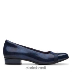 Clarks mulheres azul marinho clarks juliet monte RJZRN3907 marinha