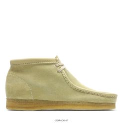 Clarks mulheres Bota Clarks Wallabee Maple Suede RJZRN6176 camurça de bordo