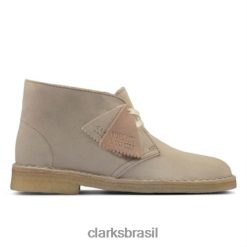 Clarks mulheres bota desert clarks off white camurça RJZRN4167 camurça branca
