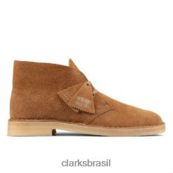 Clarks mulheres bota deserto camurça noz-moscada clarks RJZRN4204 camurça noz-moscada