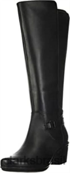 Clarks mulheres bota feminina clarks emslie march ws RJZRN1739