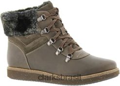 Clarks mulheres bota glick clarmont feminina cáqui combi clarks RJZRN374 combinação cáqui