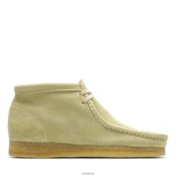 Clarks mulheres bota maple clarks wallabee RJZRN3035 camurça de bordo