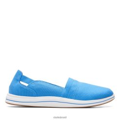 Clarks mulheres brisa azul passo blue clarks RJZRN6532 azul