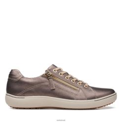Clarks mulheres bronze metálico clarks nalle lace RJZRN3075 bronze metálico