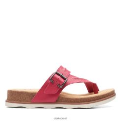 Clarks mulheres brynn madi couro fúcsia clarks couro fúcsia RJZRN6511 couro fúcsia