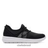 Clarks mulheres Clarks Black Combi Ezera Skip RJZRN3977 combinação preta