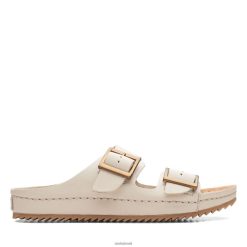 Clarks mulheres Clarks de couro marfim brookleigh sun RJZRN3347 couro marfim