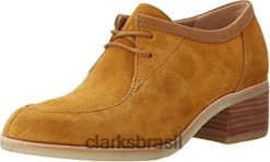 Clarks mulheres clarks fenia cordão feminino RJZRN2631