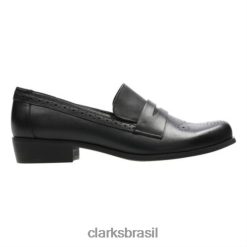 Clarks mulheres Clarks Filose Lírio Preto RJZRN4050 preto