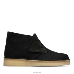 Clarks mulheres clarks nobuck preto deserto carvão nobuck preto RJZRN6193 nobuck preto