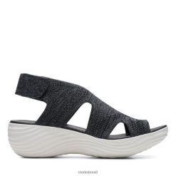 Clarks mulheres Clarks Preto Marsail Preto RJZRN6457 preto