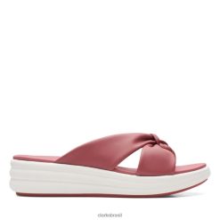 Clarks mulheres deriva ave rosa empoeirada clarks rosa empoeirada RJZRN6527 Rosa empoeirada