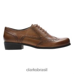 Clarks mulheres falconet uma larga ajuste clarks tan RJZRN4045 bronzeado