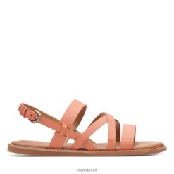 Clarks mulheres karsea sol luz coral clarks coral claro RJZRN6391 coral claro