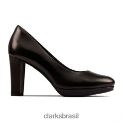 Clarks mulheres kendra sienna preto clarks RJZRN3934 preto