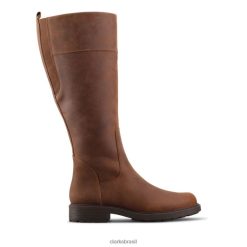 Clarks mulheres Orinoco 2 Hi Tan Warmlined Couro Clarks Tan Warmlined Couro RJZRN5325 couro bege com forro quente
