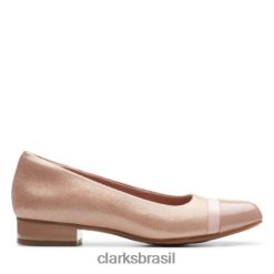 Clarks mulheres praliné camurça clarks juliet monte RJZRN3971 camurça praliné