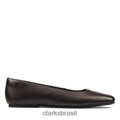 Clarks mulheres pure ballet2 clarks couro preto RJZRN3943 couro preto