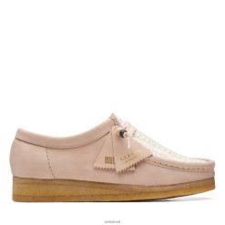 Clarks mulheres ráfia natural clarks wallabee RJZRN3299 ráfia natural