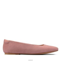 Clarks mulheres rose clarks balé puro 2 RJZRN3168 camurça rosa