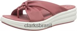 Clarks mulheres Sandália Clarks Feminina Drify Rose RJZRN592 Rosa empoeirada
