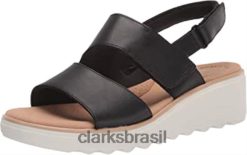 Clarks mulheres sandália feminina clarks jillian pérola RJZRN1498