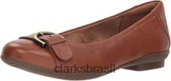 Clarks mulheres sapatilhas de balé neenah cotovia femininas clarks RJZRN404
