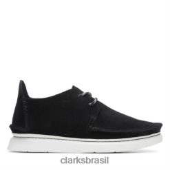 Clarks mulheres sete clarks black sde RJZRN4005 preto