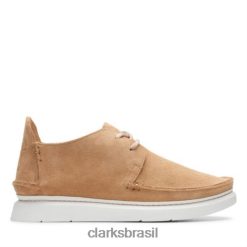Clarks mulheres sete clarks camurça marrom RJZRN3959 camurça bege