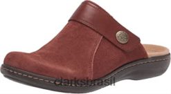Clarks mulheres tamanco com alça laurieann feminino escuro tan combi clarks RJZRN2190 combinação bronzeado escuro