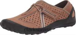 Clarks mulheres tênis clarks marrom nobuck feminino tequini RJZRN2233 nobuck marrom