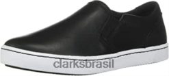 Clarks mulheres tênis pawley bliss feminino clarks couro preto RJZRN1045 couro preto