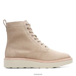 Clarks mulheres traço pinho areia camurça clarks sand suede RJZRN6461 camurça de areia