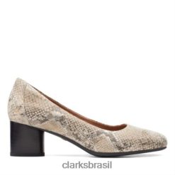 Clarks mulheres vestido un cosmo clarks marfim RJZRN3941 marfim