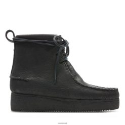 Clarks mulheres wallabee craft nobuck preto clarks RJZRN3158 nobuck preto