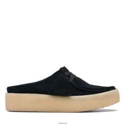 Clarks mulheres wallabee cup lo preto sde wlined clarks RJZRN3126 preto sde wlined