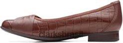 Clarks unissex blush desejo clarks couro crocodilo escuro RJZRN37