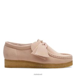 Clarks unissex blush sintético clarks wallabee RJZRN6067 blush sintético