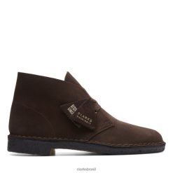 Clarks unissex bota Clarks Desert camurça marrom camurça marrom RJZRN6714 camurça marrom