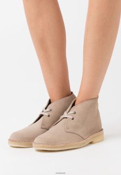 Clarks unissex bota deserto casual amarrar clarks sand RJZRN6941 areia
