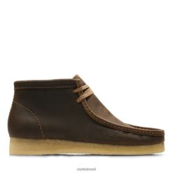 Clarks unissex bota wallabee cera de abelha clarks RJZRN5670 cera de abelha