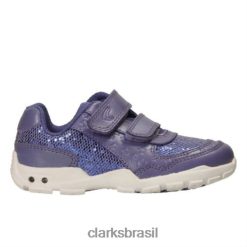 Clarks unissex brite play fst f fit clarks roxo RJZRN4679 roxo