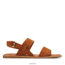Clarks unissex camurça tan clarks karsea cinta tan camurça RJZRN6371 camurça bege