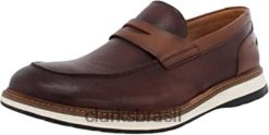Clarks unissex caneta clarks chantry ny couro bronzeado RJZRN210 couro bronzeado