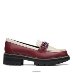 Clarks unissex castanha combi clarks orianna edge castanha combi RJZRN6107 combinação de castanha