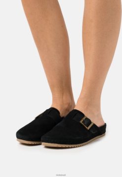 Clarks unissex chinelos mule brookleigh clarks pretos RJZRN6949 preto