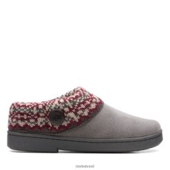 Clarks unissex cinza clarks willodean samambaia cinza RJZRN6360 cinza