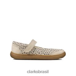 Clarks unissex clarks algodão flash listra inf f fit RJZRN4737 algodão